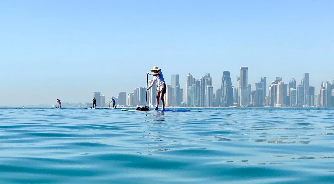 Paddle The PearlQatar (SUP&Kayak) BLUE PEARL WATERSPORTS TOURISM
