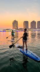 Sunset SUP & Kayak The Pearl-Qatar 