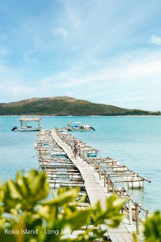 Torres Strait Cruises -  Thursday Island and Roko Island from Roonga Point