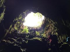 Xitle volcán y cuevas 