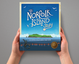 The Norfolk Island Story Childrens Book by Rob Nesbitt