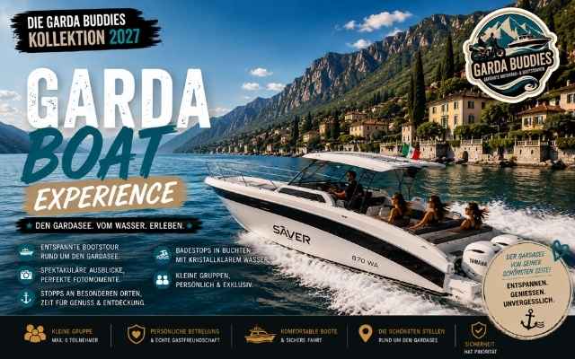 GARDA BOAT EXPERIENCE - 6 Std.
