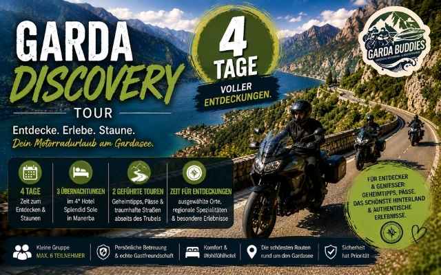 GARDA DISCOVERY Tour 2027 - 4 Tage