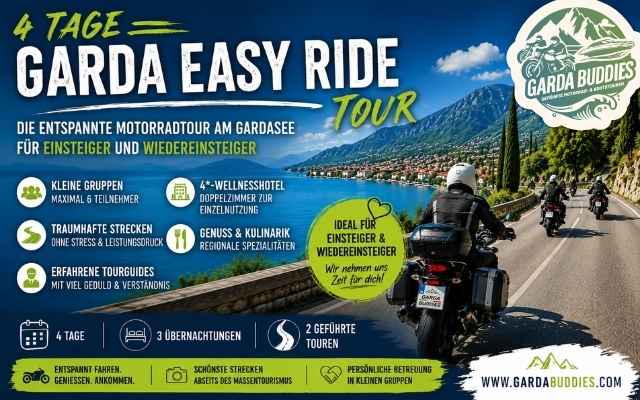 GARDA Easy Ride 2026 – 4 Tage Tour