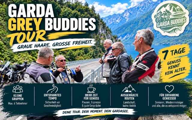 GARDA GREY BUDDIES Tour 2027 – 7 Tage