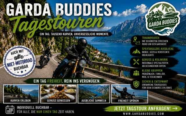 GARDA BUDDIES - Tagestouren 2026