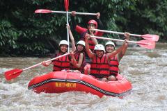 White Water Rafting at Ayung River