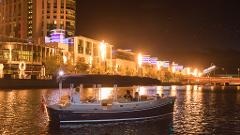 1.5Hr Yarra River Crown Flames and City Lights Cruise for up to 6 People - Departing Docklands
