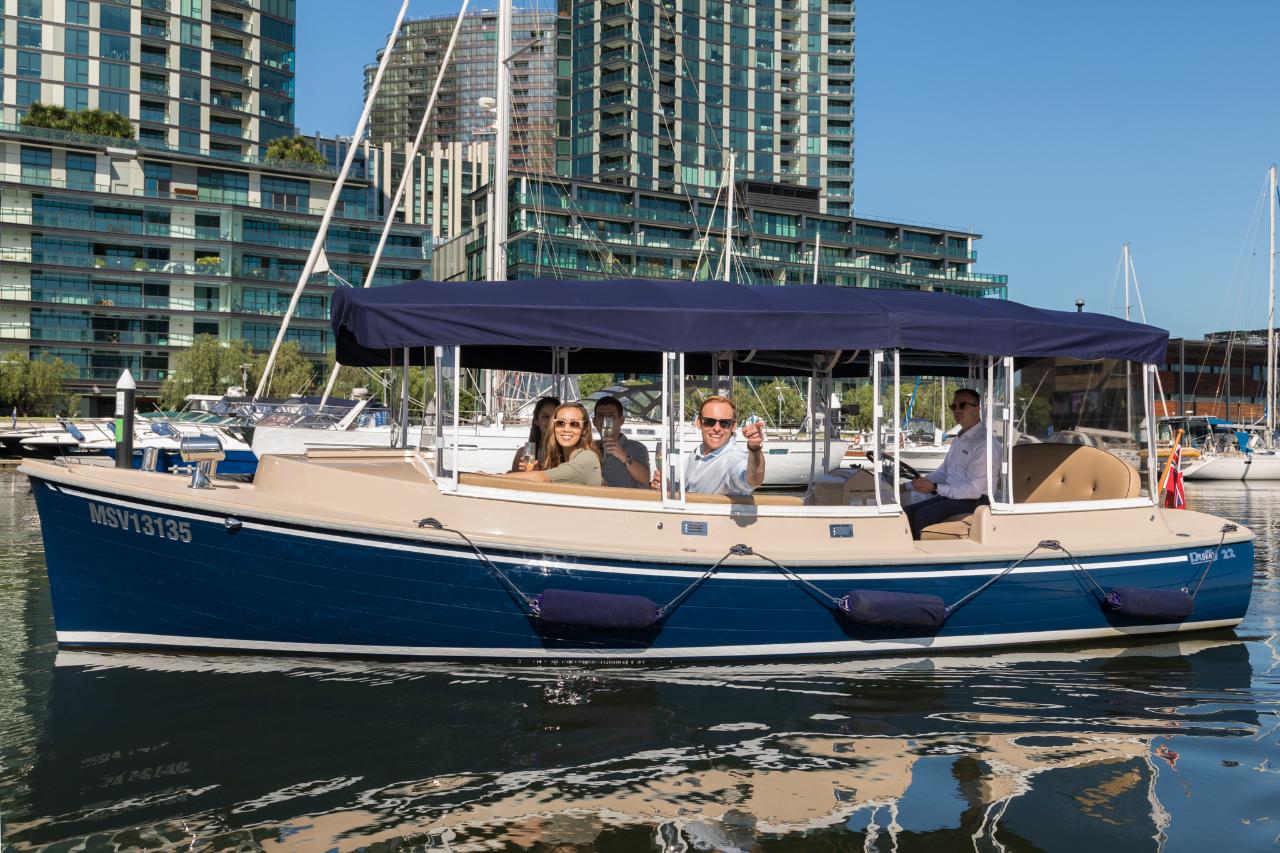 2 hour Luxury Private Cruise with Skipper for up to 10 passengers