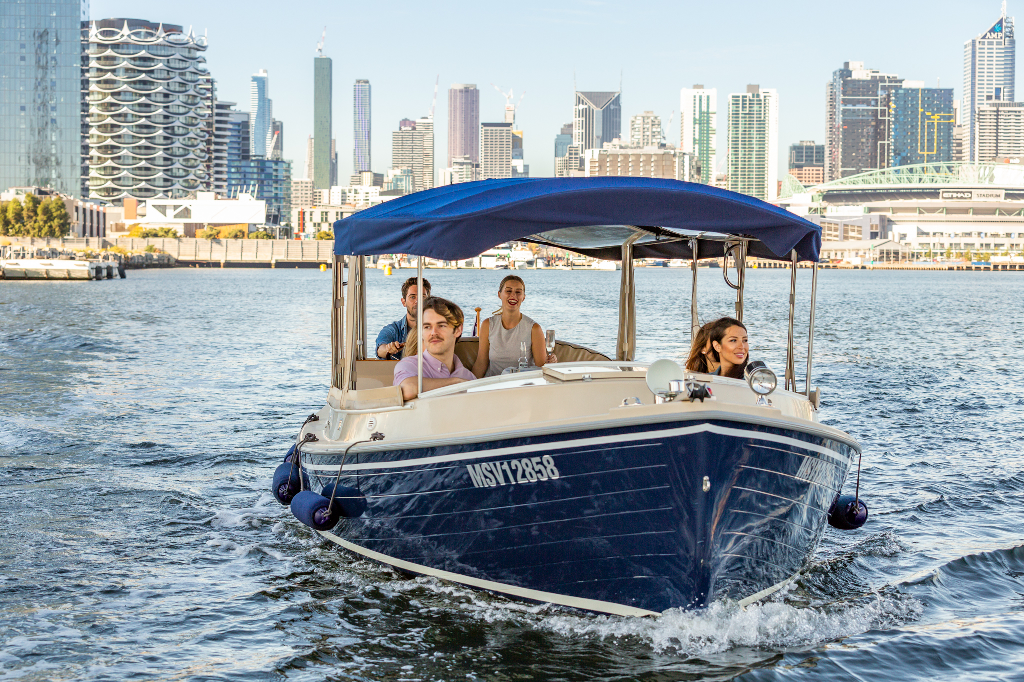 Eliza J 2 hour SelfDrive Hire For up to 12 People No license