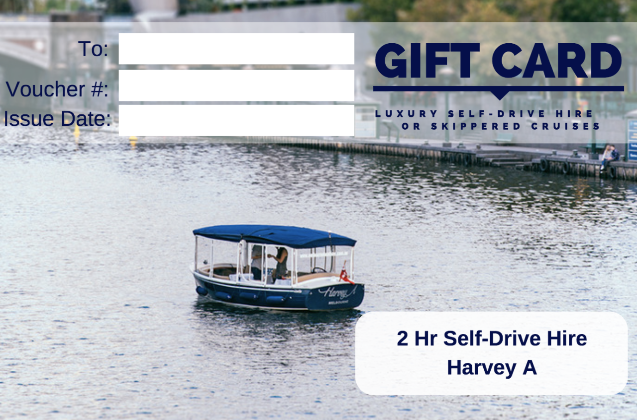 2 Hour Self-Drive Hire -Harvey A- Gift Card