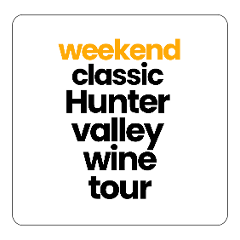 CLASSIC HUNTER VALLEY WINE TOUR ON WEEKEND (UP TO 6)