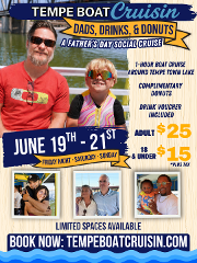 Father's Day: Dads, Donuts and Drinks Cruise (1 Hour)