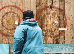 Axe throwing