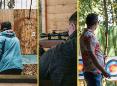 Axe throwing, Archery & Air rifles