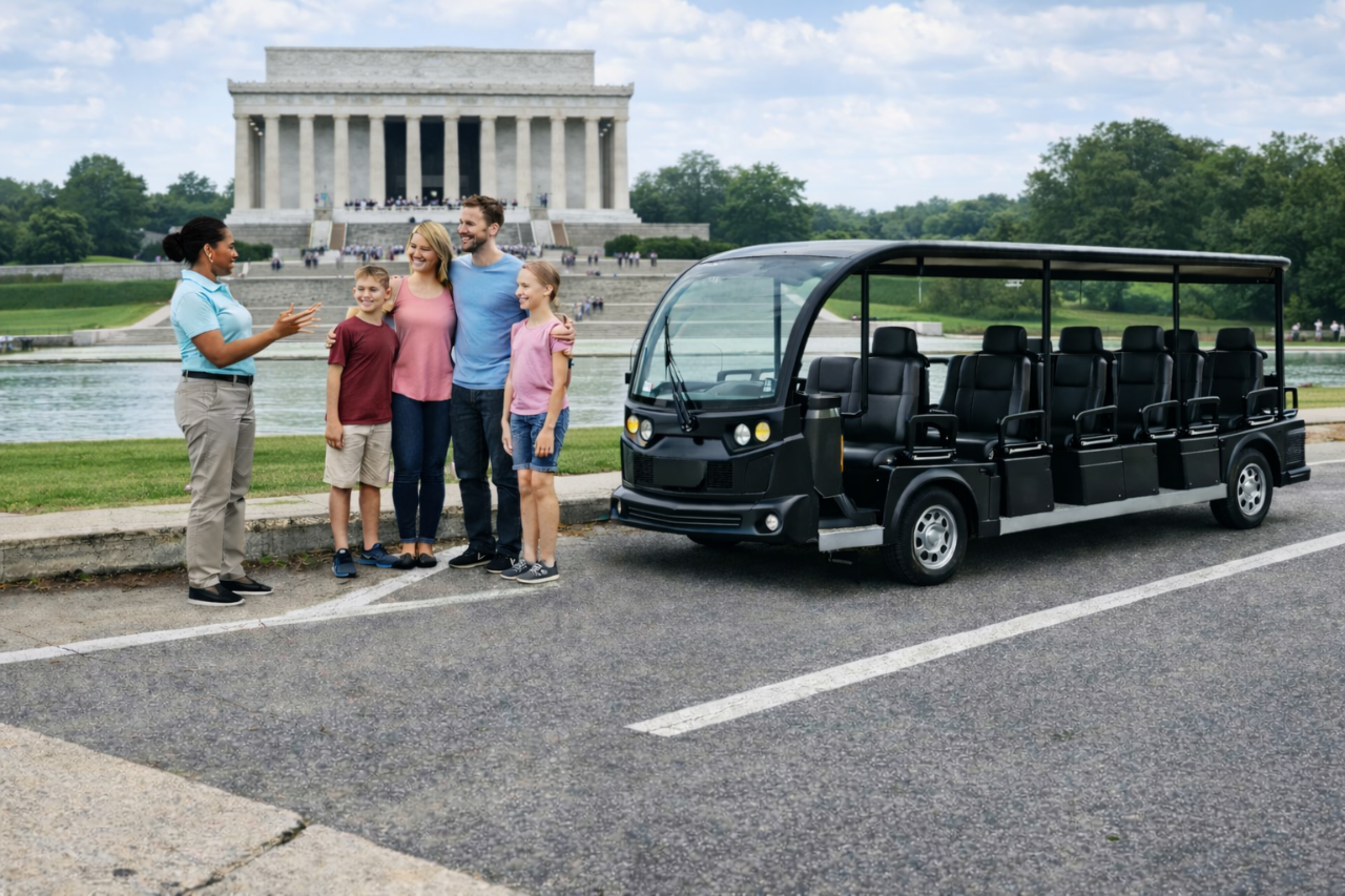Washington DC: Small-Group Luxury Electric Cart Monuments Tour