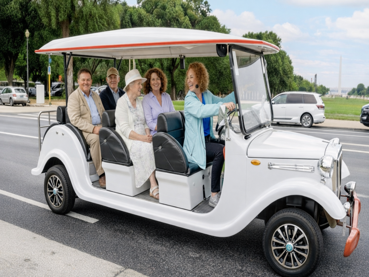 Washington DC: Small-Group Vintage Cart Monuments Tour