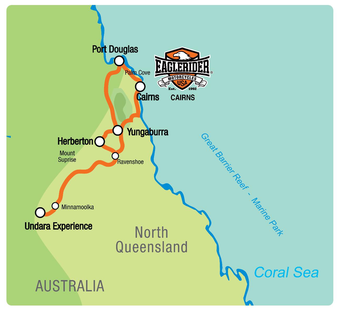 Undara Sunset 3 Day Tour (CNS) - EagleRider Australia Reservations