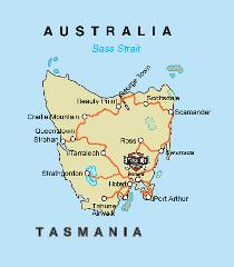 Show Me Your Map of Tasmania - Self Drive Motorcycle Tour (HBA)