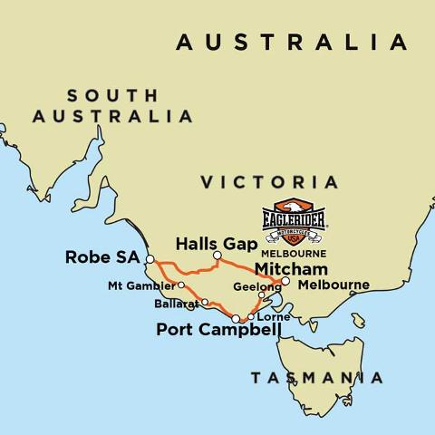 Great Ocean Road - Grampians Adventure - Guided Motorcycle Tour (MEL)