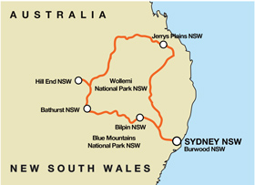 Hill End Overnighter - Self Drive Motorcycle Tour (SYD)