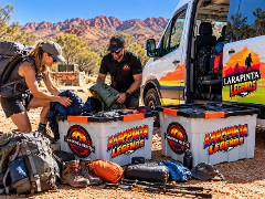Gear Retrieval | Larapinta Trail – Larapinta Shuttle & Larapinta Legends