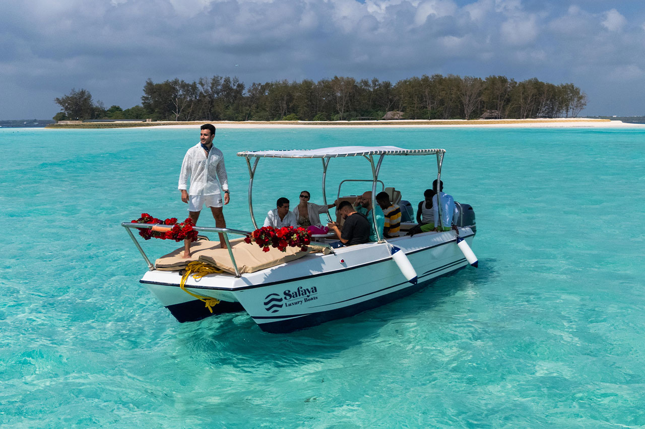 Mnemba Island Private Catamaran Escape (Up to 4px)
