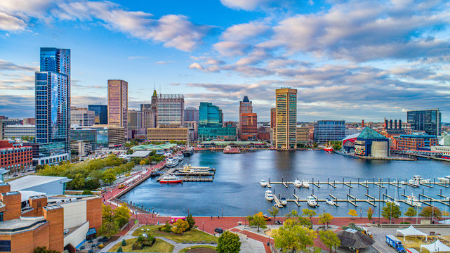 A Summer Day in Baltimore Harbor