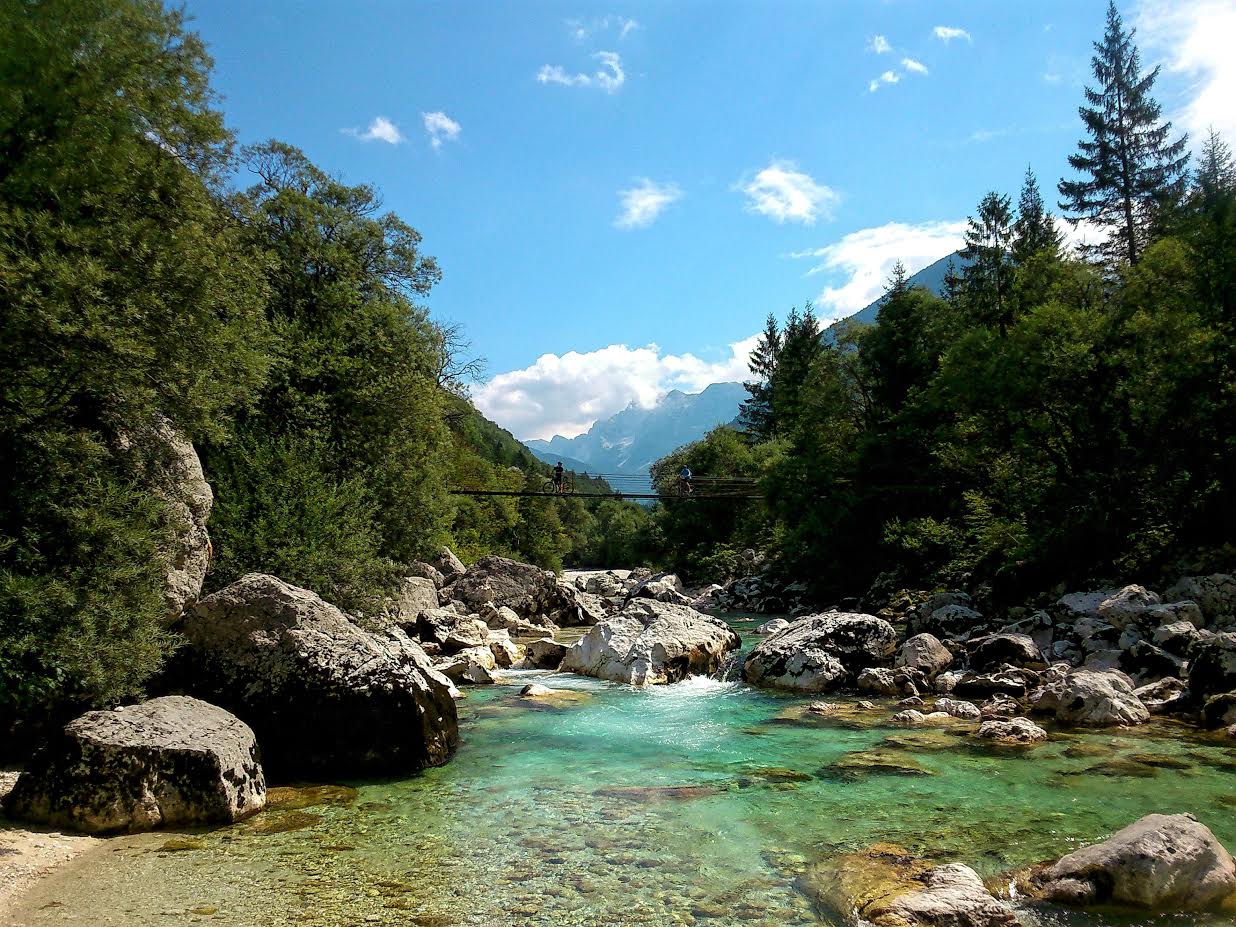 Soča Valley: River and Mountains