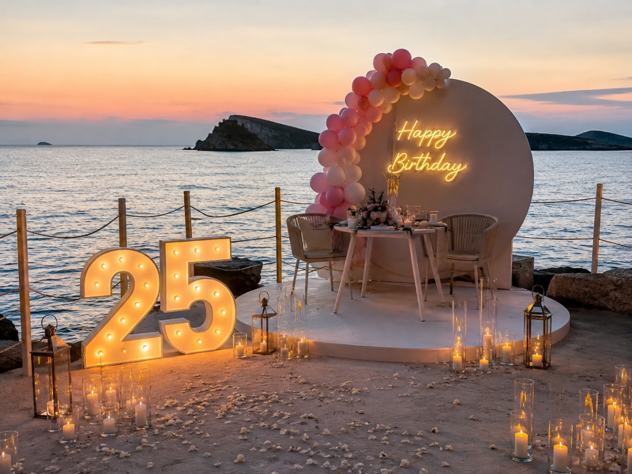 Ksamil: Private Birthday On Twin Islands With Drone Photos