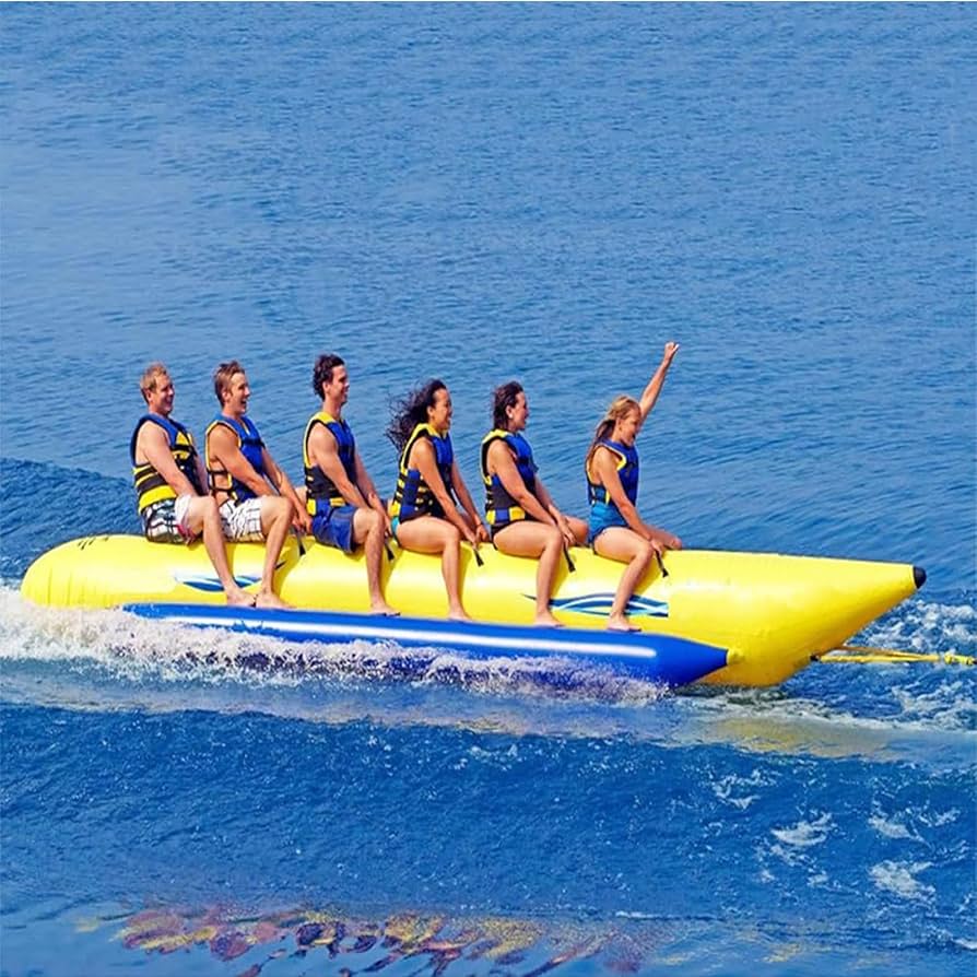 Ksamil Water Experience: Banana Ride&Towable Tubes Adventure