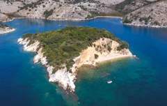 From Ksamil: Tongo Island Boat Tour with BBQ Lunch Waters