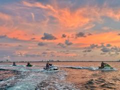 Sunset in Ksamil: Jet Ski & Jet Car Group Experience