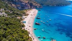 Sarandë: Krorëza Bay & Hidden Beaches Boat Tour