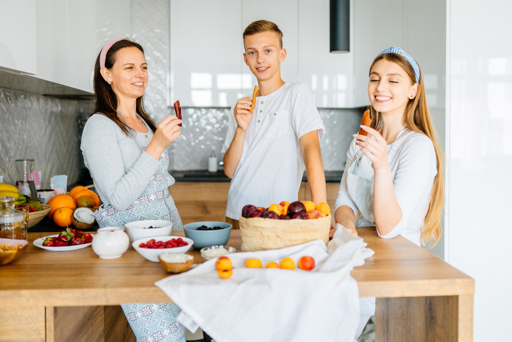 Mother & Son Cooking Class