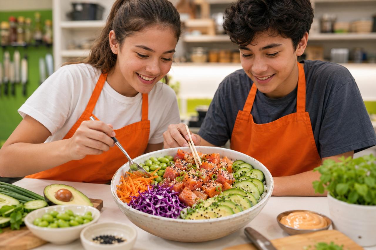 Healthy Cooking Class and Nutrition Education for Teens (12+)