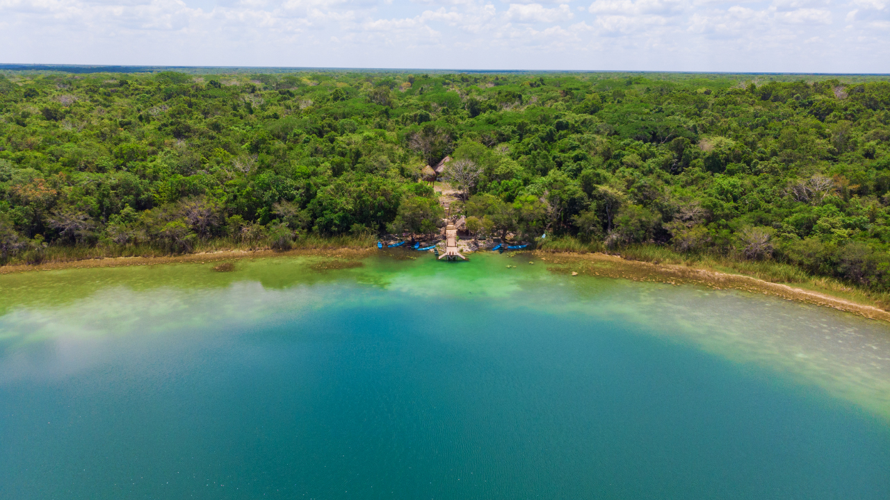 PUNTA LAGUNA & COBA & FAMILLE MAYA