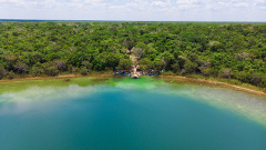 PUNTA LAGUNA & COBA & FAMILLE MAYA