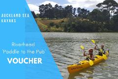 Gift voucher - Riverhead 'Paddle to the Pub'