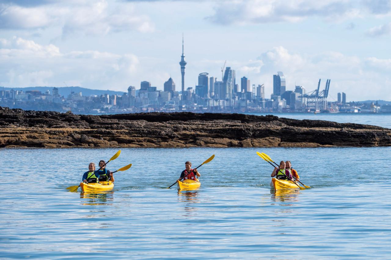 Motukorea / Browns Island Sea Kayak Journey 