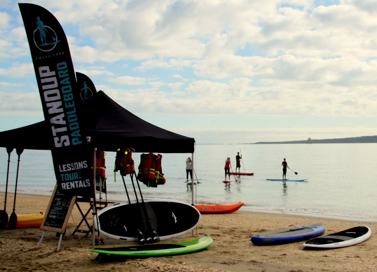 SUP Private Lesson Auckland Sea Kayaks Mission Bay Watersports Reservations