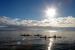 Day Sea Kayak tour to Rangitoto Island with BBQ Lunch