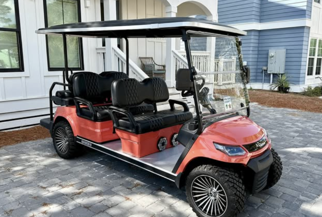 6 Passenger Golf Cart — Electric