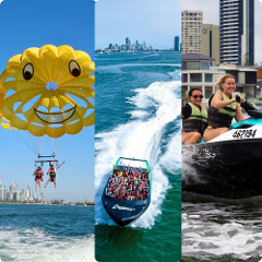Tandem Parasail + Jet Boat + Jetski Safari
