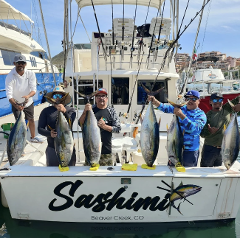 SASHIMI CABO 35' - HALF DAY SPORTFISHING CHARTER