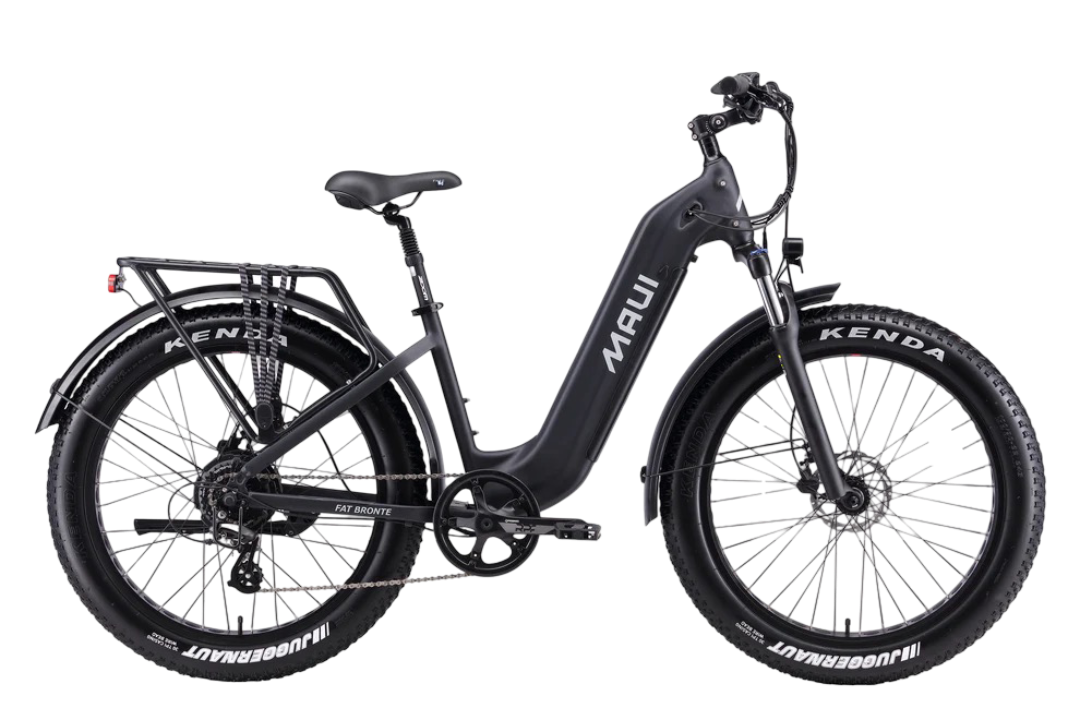 1 HR - Electric City Bike Step-Thru With Oversized Tires