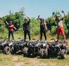 Roatan Zipline, ATV Adventure and Island Highlights Tour