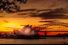 Sydney Harbour Sunset Private Photo & Cruise Private Tour