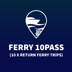 Ferry 10 Pass, 10 x Return Transfers (Use code 10PASS)