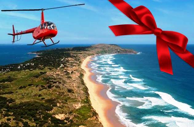 Gift Voucher-Flight 3 Seal Rocks, Penguins & The GP Circuit (For 3 passengers)